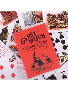 Gypsy Witch Fortune Telling Cards tarot oracle deck
